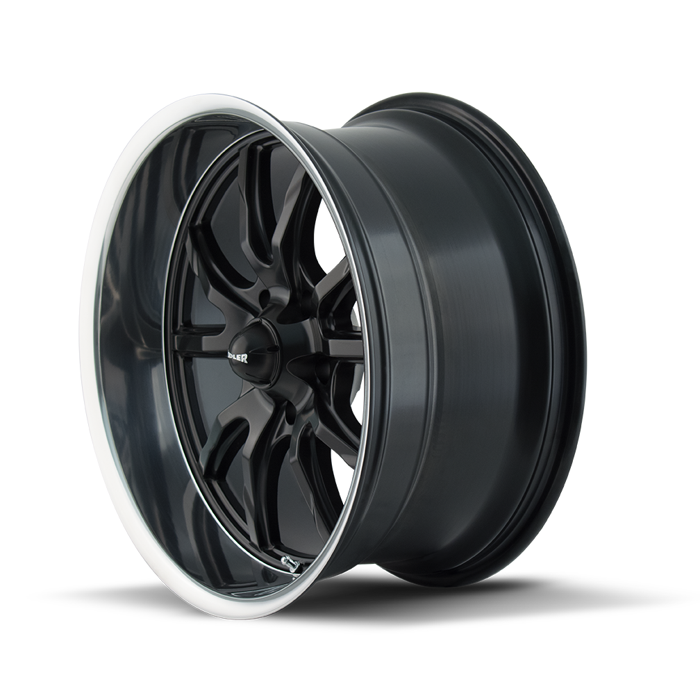 RIDLER 650 MATTE BLACK POLISHED 20X10 5-120.65 0MM 83.82MM - Image 2