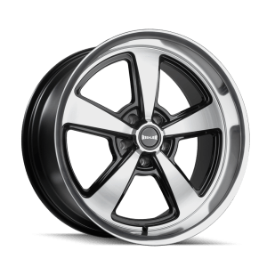 RIDLER 652 652 GLOSS BLACK WITH DIAMOND CUT FACE & LIP 18X8 5-139.7 0MM 108.1MM