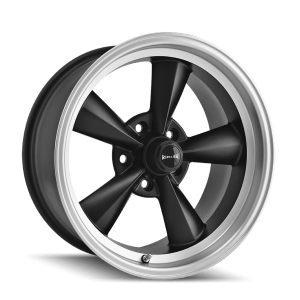 RIDLER 675 MATTE BLACK MACHINED 17X8 5-114.3 0MM 83.82MM