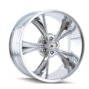 RIDLER 695 CHROME 22X10.5 5-127 0MM 83.82MM