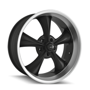 RIDLER 695 MATTE BLACK MACHINED 22X10.5 5-127 0MM 83.82MM