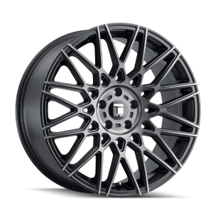 TOUREN TR78 3278 MATTE BLACK BRUSHED WITH DARK 18X8 5-114.3 40MM 72.6MM