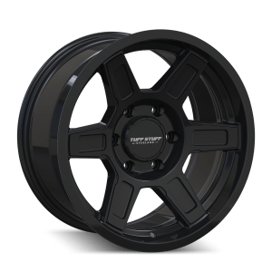 TUFFSTUFF ASCENT TS01 GLOSS BLACK 17X8.5 6-139.7 0MM 106MM