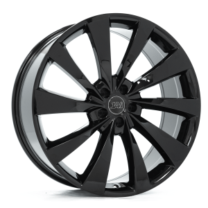 ZX15 GLOSS BLACK 22X9 5-130 40MM 74.1MM
