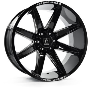 ARTEMIS GLOSS BLACK MILLED 20X9.5 5-150 15MM 106MM
