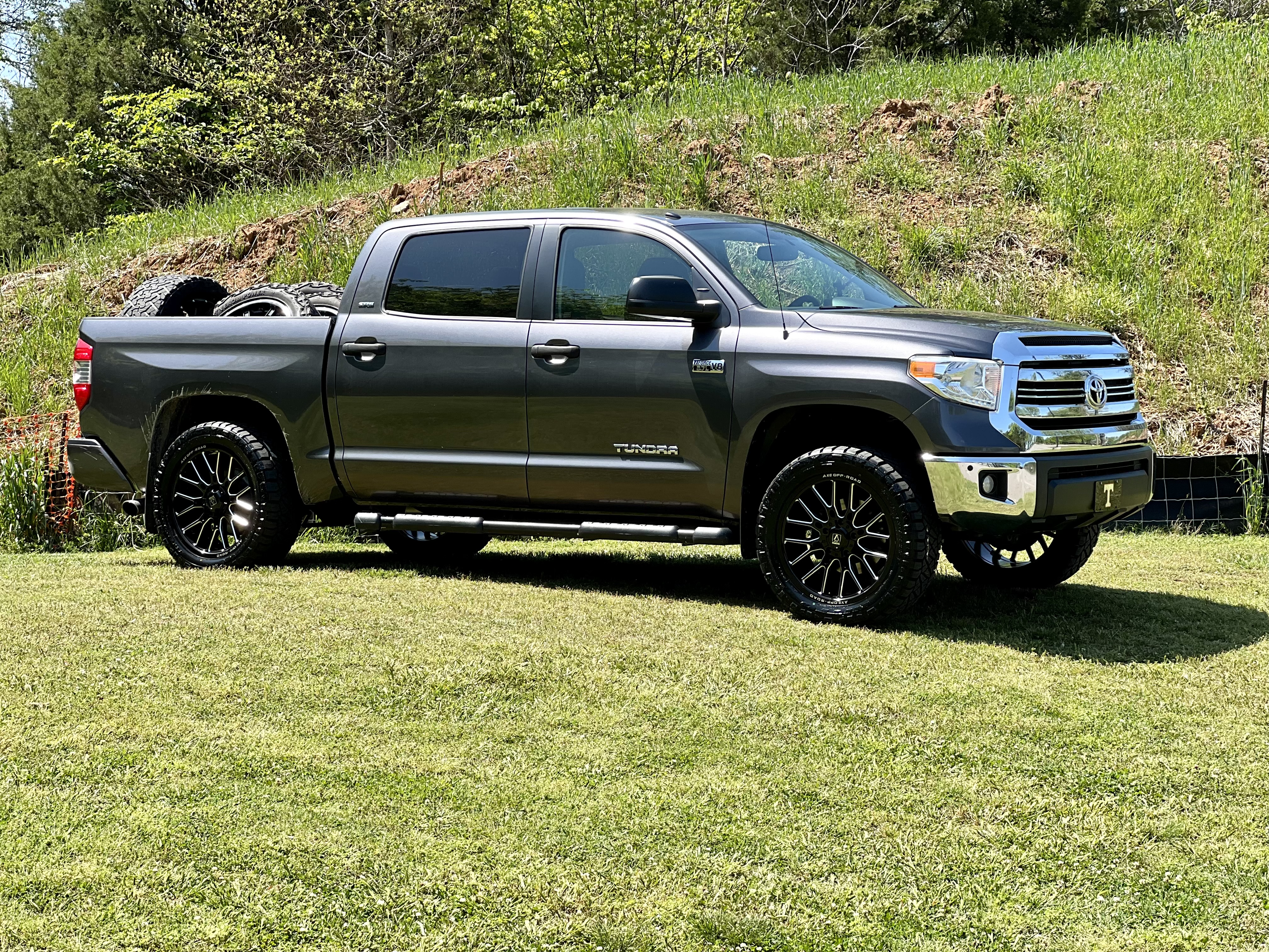 ATLAS GLOSS BLACK MILLED 22X12 6-135 / 6-139.7 -44MM 87.1MM - Image 3