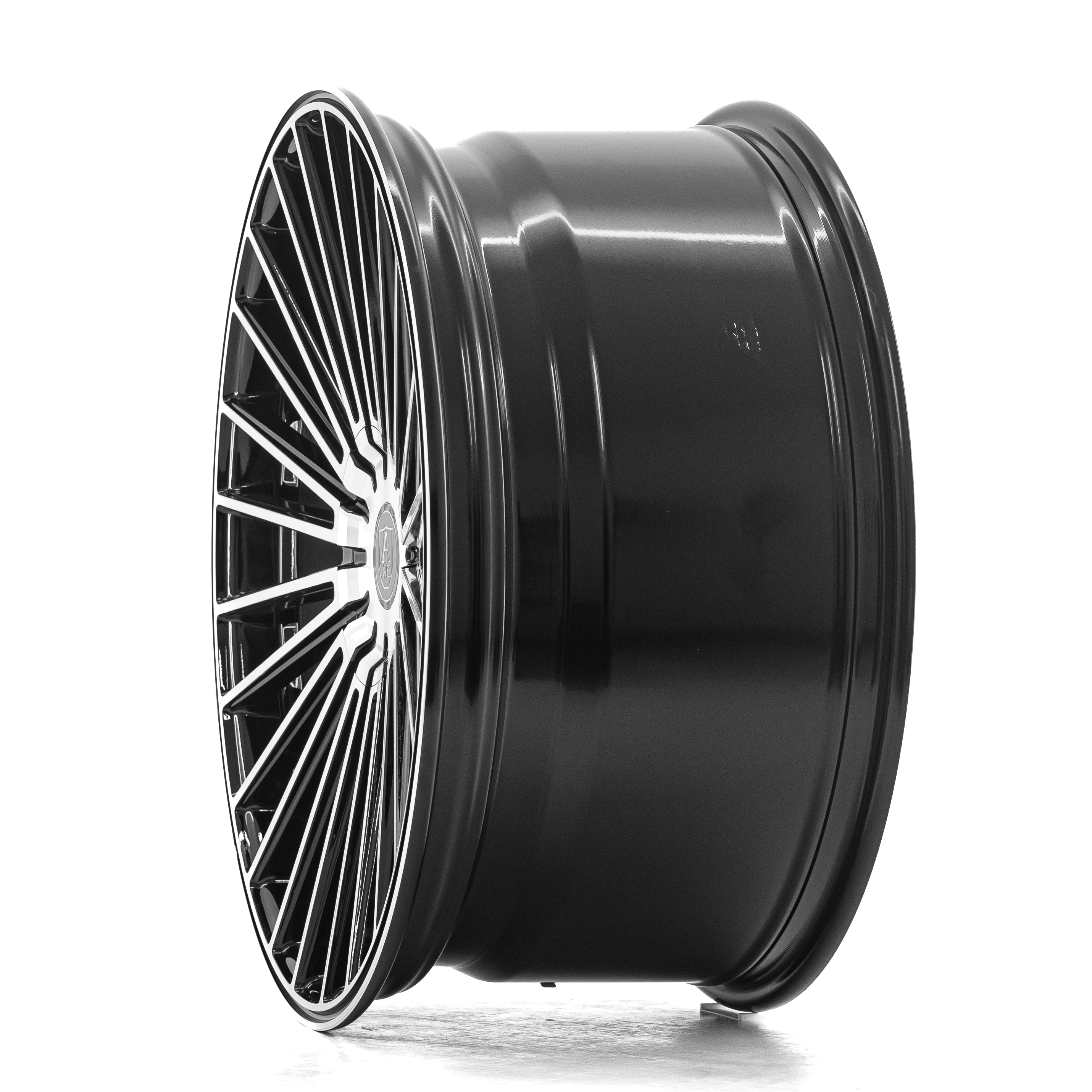 EX50 BLACK AND POLISHED FACE 22X10.5 5-108 40MM 74.1MM - Image 5