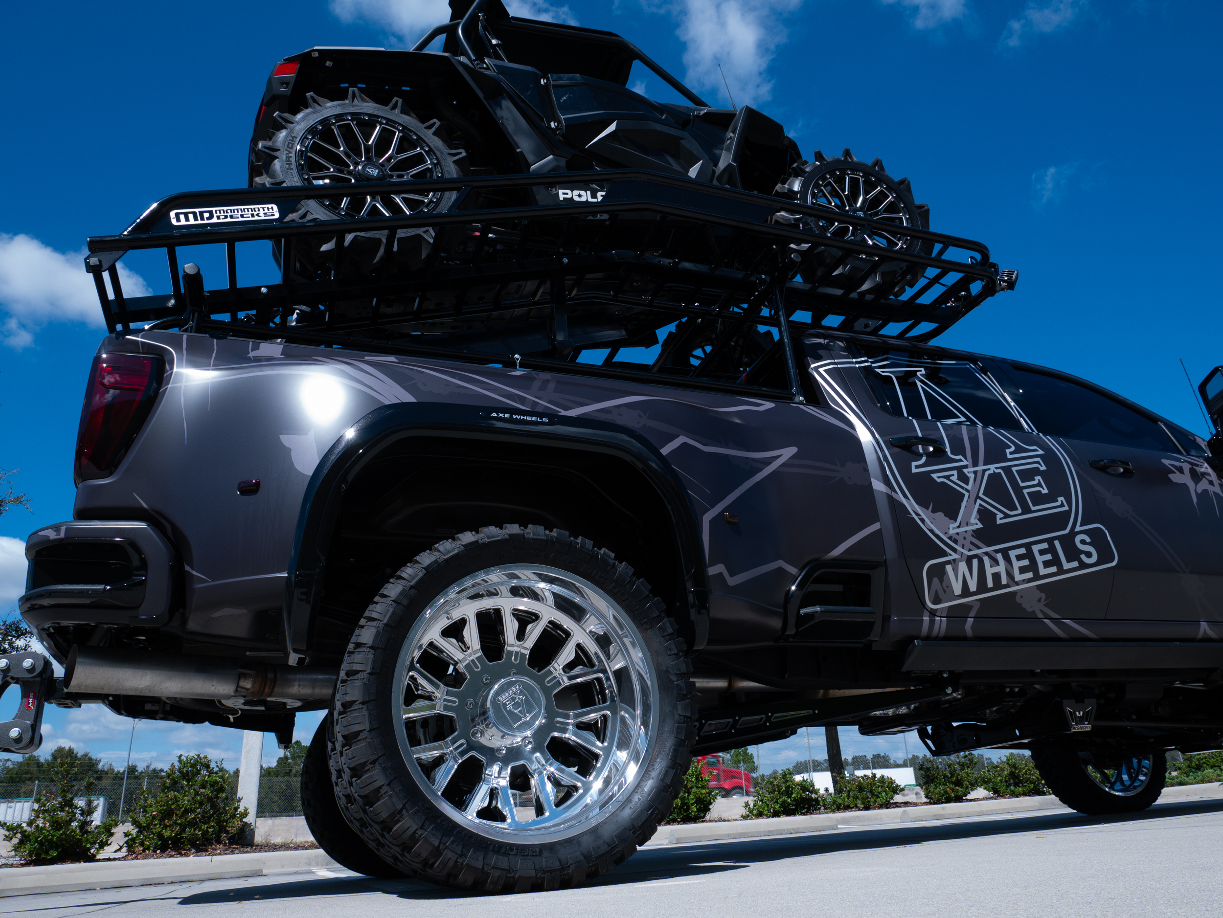 AF6 DUALLY (front) FULLY POLISHED 24X8.25 8-210 -146,+168MM 154.2MM - Image 10