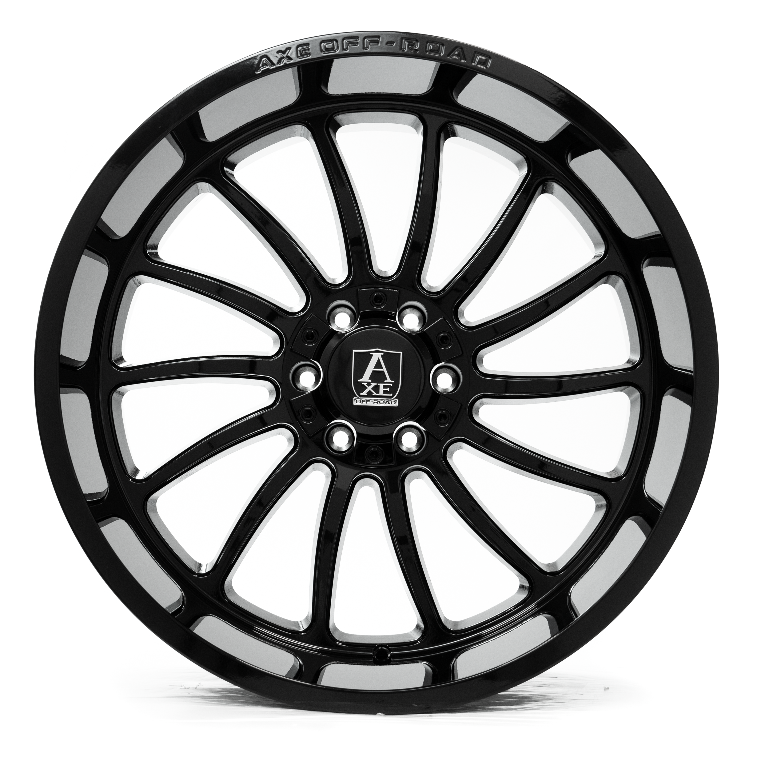 CHRONUS GLOSS BLACK 22X12 6-135 / 6-139.7 -44MM 87.1MM - Image 2