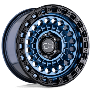BLACK RHINO HARD ALLOYS BR SENTNL 20X9.5 6X139 +12 112 BLUE BLK