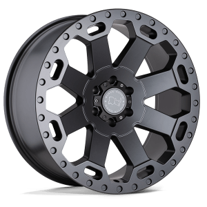 BLACK RHINO HARD ALLOYS BR WARLORD 18X8 6X130 +52 84 M-GNMTL