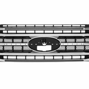 XBG LED Grille: Ford Super Duty (20-22 / Chrome / White DRL)