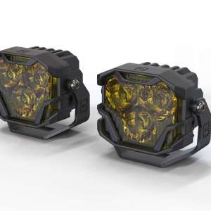 Morimoto 4Banger 2.0 HXB LED Pods (Spot / Yellow / Set)