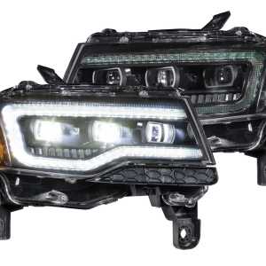 XB LED Headlights: Jeep Grand Cherokee (14-22 / Gen I / Set)
