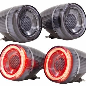 XB LED Tail Lights: Ferrari F430 (05-10 / Smoked Lens / Set)