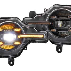 XB LED Headlights: Ford Bronco (21+ / Amber DRL / Set)
