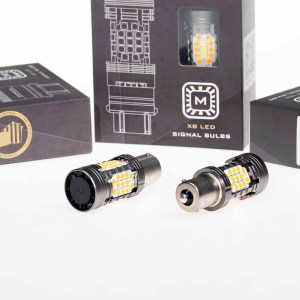 1156: XB LED Bulbs (Amber / Set)
