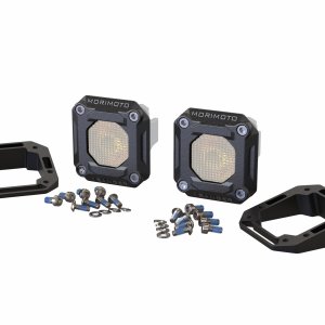 Flush or Angled Mounting Kit: Morimoto 1Banger