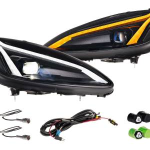 XB LED Headlights: Corvette C6 (05-13 / Gen II / Set)