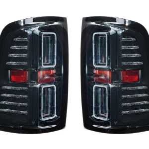 XB LED Tail Lights: Dodge Ram 1500 (19+ / Gen I / Smoked Lens / Set)