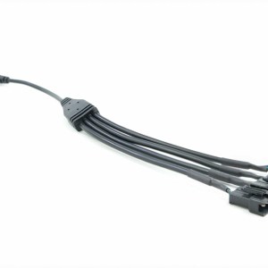 Splitter: Bare 5 Wire to 4x RGBW 5P Female