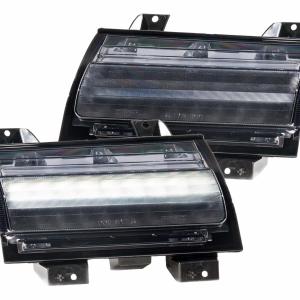 XB LED DRLs: Jeep JL / JT (18+ / Smoked Lens / Set)