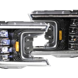 XB LED Headlights: Ford F-150 (18-20 / White DRL / Set)