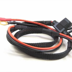 Fuse Box Harness: O-Ring Terminals (12V +/-)