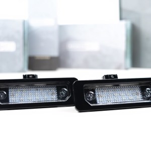 XB LED License Plate Lights: Ford Mustang (10-14 / Set)