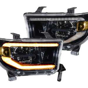 XB LED Headlights: Toyota Tundra (07-13 / Amber DRL / Set)