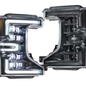 XB LED Headlights: Ford Super Duty (20-22 / White DRL / Set)