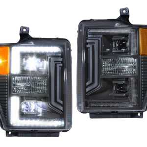 XB Hybrid LED Headlights: Ford Super Duty (08-10 / Set)