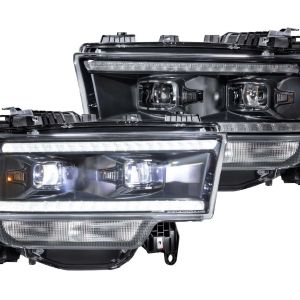 XB Hybrid LED Headlights: Ram HD (19+ / Set)