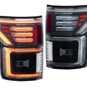 XB LED Tail Lights: Ford F-150 (15-20 / Smoked Lens / Set)