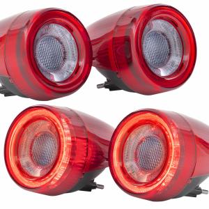 XB LED Tail Lights: Ferrari F430 (05-10 / Red Lens / Set)