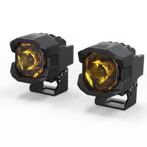Morimoto 1Banger HXB LED Pod (Spot / Yellow / Set)