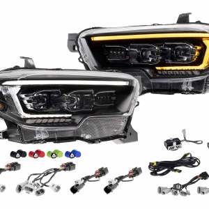 XB Evo Headlights: Toyota Tacoma (16-23 / Set)