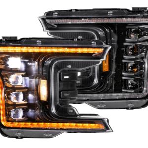 XB LED Headlights: Ford F-150 (18-20 / Amber DRL / Set)