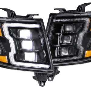 XB LED Headlights: Chevrolet Tahoe/Suburban (15-20 / Set)