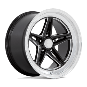 AMERICAN RACING VINTAGE GROOVE 18X7 5X4.75 72 +0 GBLK-MILL-DIA