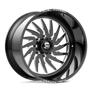 FUEL FORGED FF110 DL 20X9 5X5.5 BLK/MILL LFT +0