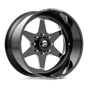 FUEL FORGED FF115 DL 24X14 6X135 BLK/MILL RHT -73