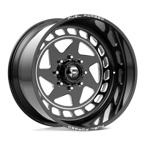 FUEL FORGED FF117 DL 24X14 6X135 BLK/MILL RHT -73