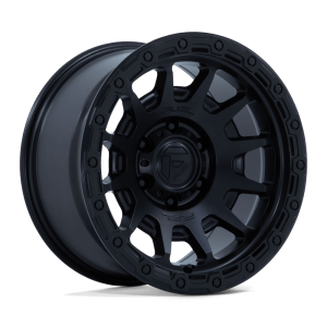 FUEL 1PC FORTRESS 18X9 6X5.5 106 +20 M-BLK G-BLK