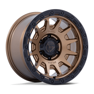 FUEL 1PC FORTRESS 18X9 6X5.5 106 +20 M-BRZ GBLK