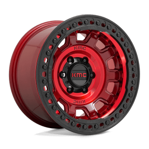 KMC TANK BL 17X9 6X5.5 C-RED -15