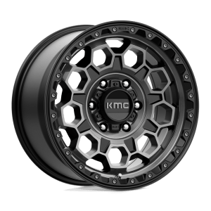 KMC KM545 17X9 6X5.5 S-BLK GTCC 18MM
