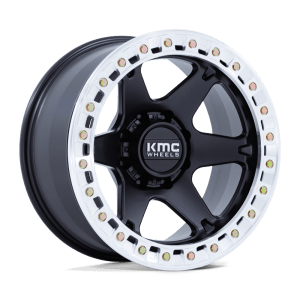 KMC VI BL 20X10 8X6.5 125 -48 S-BLK MACH