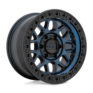 KMC GRS 17X9 6X5.5 106 +18 MN-BLUE GBLK-LP