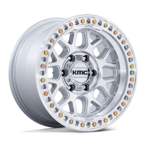 KMC GRS 17X9 6X5.5 106 +18 G-SLV MACH-FC